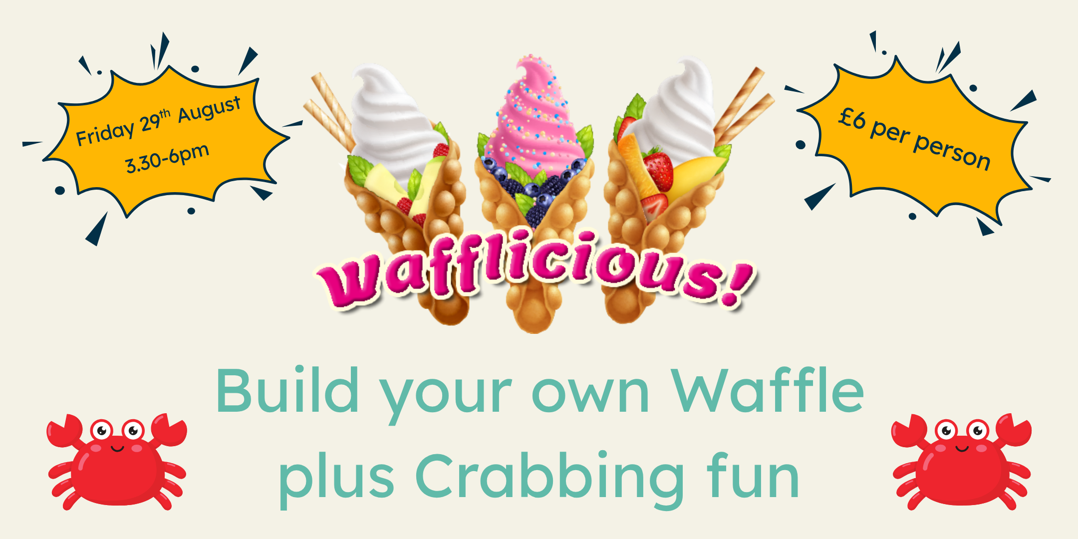 Crabbing and Waffling